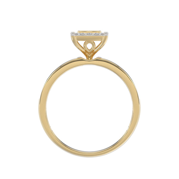 LADIES TRIO SET 1.00CT ROUND DIAMOND 10K YELLOW GOLD