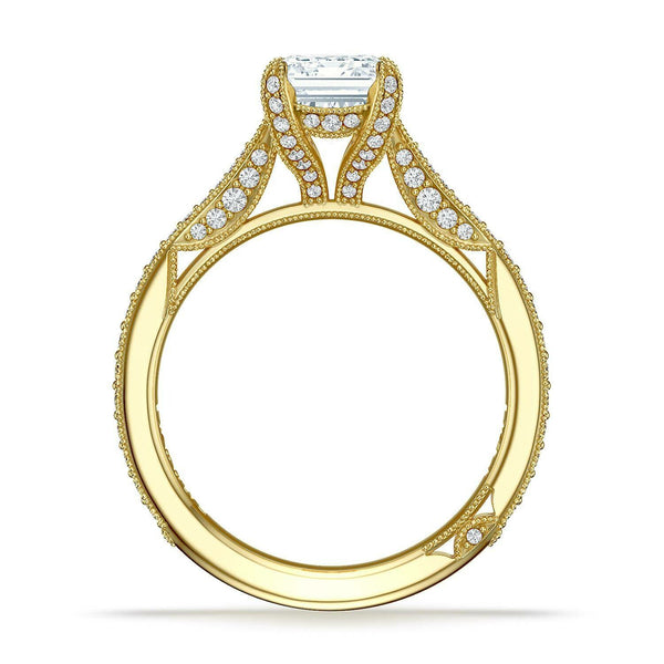 Simply TACORI RoyalT | Emerald Solitaire Engagement Ring