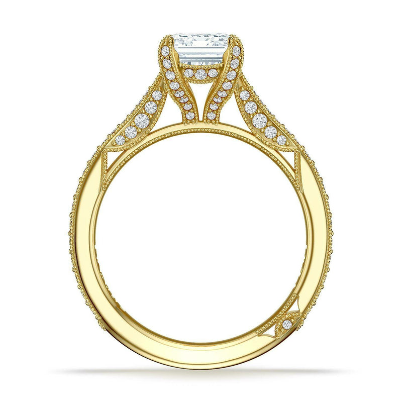 Simply TACORI RoyalT | Emerald Solitaire Engagement Ring